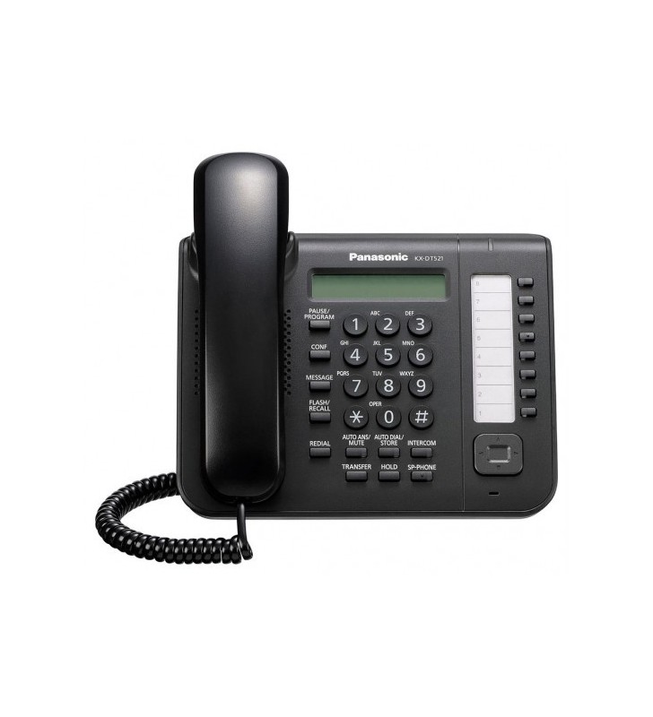 Telefon digital proprietar KX-DT521X-B (include TV 0.75 lei)