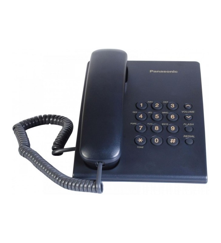 Telefon analogic KX-TS500FXC,indigo,
