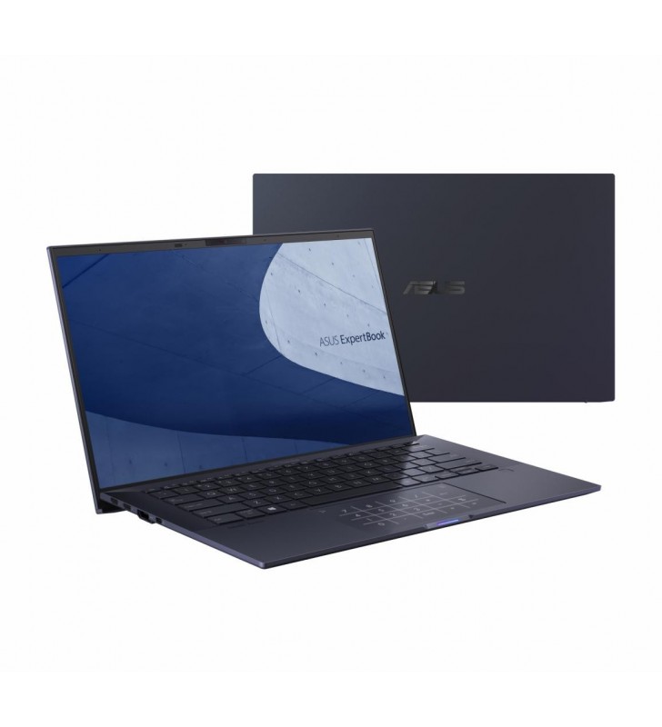 Laptop ASUS ExpertBook B9400CEA-HM0006R, 14" FHD, Intel Core i5-1135G7, RAM 16GB, SSD 512GB, Intel Iris Xe Graphics, Windows 10 Pro, Star Black