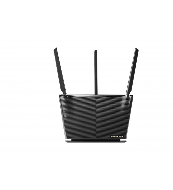 ASUS RT-AX68U AX2700 AiMesh router wireless Ethernet Bandă dublă (2.4 GHz/ 5 GHz) Negru
