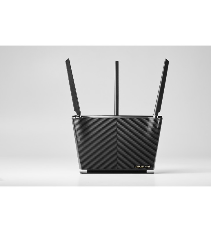 ASUS RT-AX68U AX2700 AiMesh router wireless Ethernet Bandă dublă (2.4 GHz/ 5 GHz) Negru