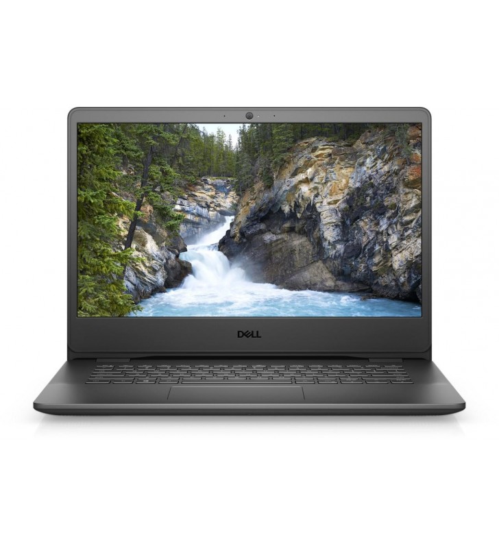 Laptop Dell Vostro 3401, 14 inch, FHD, Anti-Glare, i3-1005G1 Processor, 8GB DDR4, SSD 256GB, fara unitate optica, cu retea pe fir integrata, Windows 10 Pro 64 bit, gri