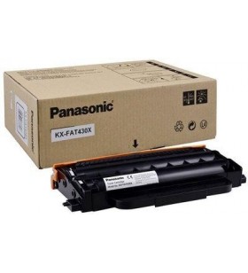 Toner Original Panasonic Black,KX-FAT430X, pentru KX-MB2230-HX|KX-MB2270-HX|KX-MB2545-HX|KX-MB2515-HX|KX-MB2575- HX, 3K, incl.TV 0.8 RON, "KX-FAT430X"