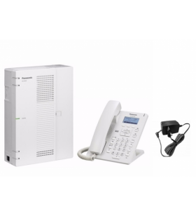 Centrala telefonica Hybrid IP KX-HTS32CE (4/8), Telefon SIP KX-HDV130 Panasonic si  alimentator KX-A423 "pack.1-HTS"