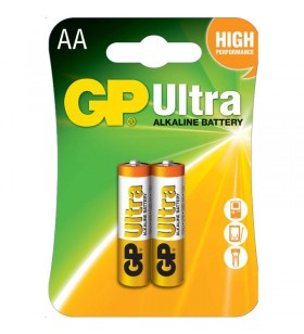 Baterie GP Batteries, Ultra Alcalina AA (LR6) 1.5V alcalina, blister 2 buc. "GP15AU-2UE2" "GPPCA15AU016" (include TV 0.12 lei)