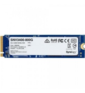 SSD Synology SNV3400 800GB PCI Express 3.0 x4 M.2 2280, "SNV3400-800G"