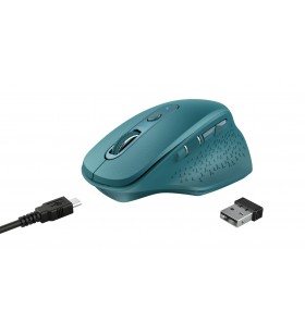 Trust Ozaa mouse-uri Mâna dreaptă RF fără fir Optice 2400 DPI