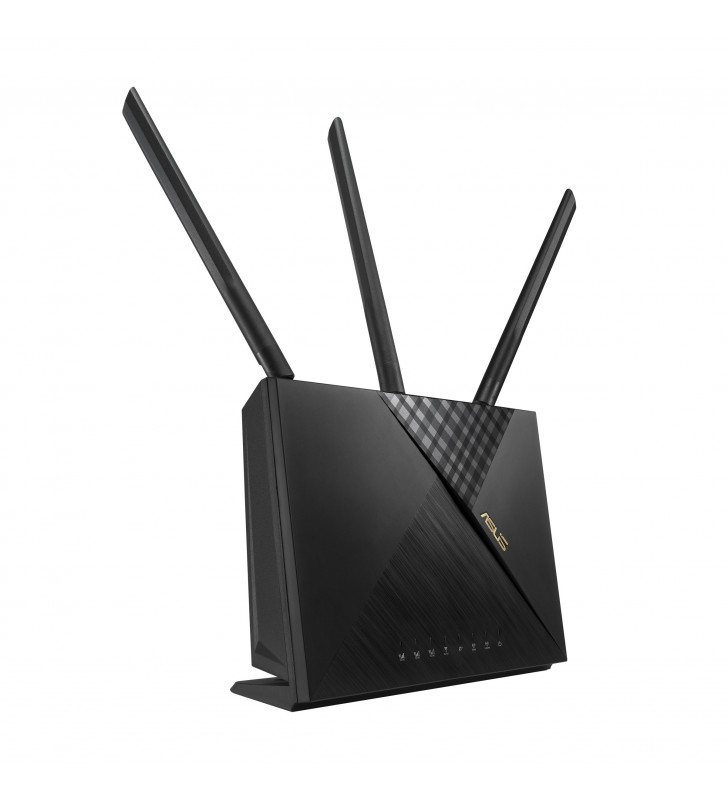 ASUS 4G-AX56 router wireless Gigabit Ethernet Bandă dublă (2.4 GHz/ 5 GHz) 3G Negru