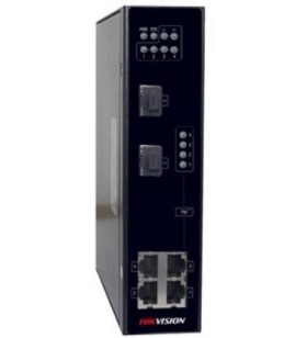 SWITCH 4 PORT INDUSTRIAL 120W UNMANAGED, "DS-3T0306P" (include TV 1.5 lei)