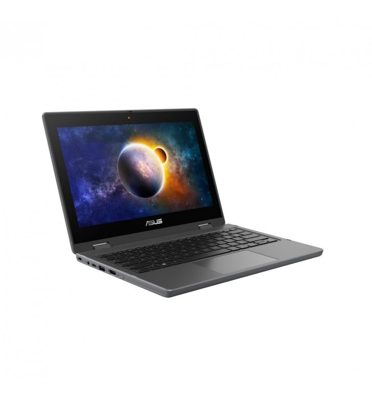 Laptop Asus BR1100CKA-GJ0035R, Intel Celeron N4500, 11.6inch, RAM 4GB, eMMC 64GB, Intel UHD Graphics, Windows 10 Pro, Dark Grey