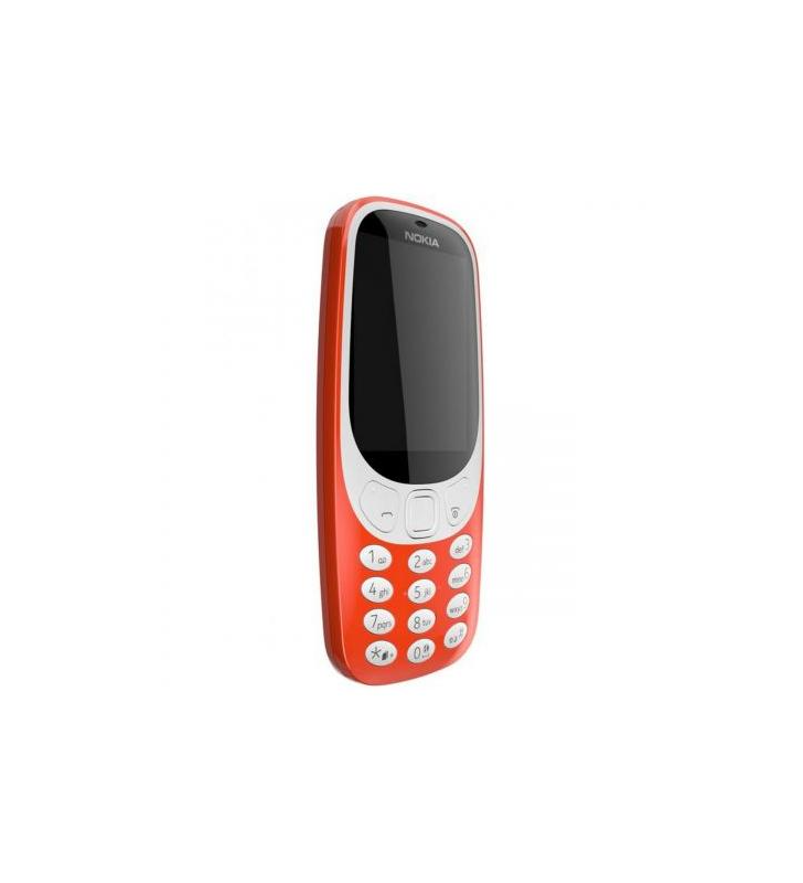 Telefon Mobil Nokia 3310 (2017) Dual SIM, 16MB RAM, 2G, Warm Red