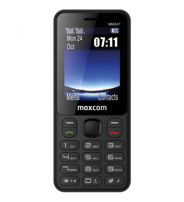 Telefon mobil Maxcom MM247 Dual SIM 4G Black