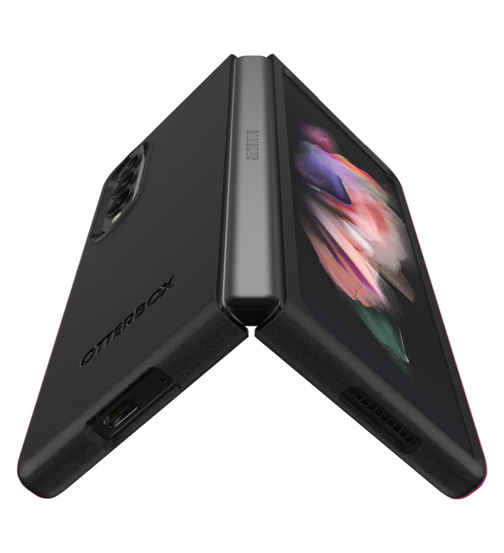 Husă rigidă THIN FLEX neagră pentru Samsung Galaxy Z Fold3