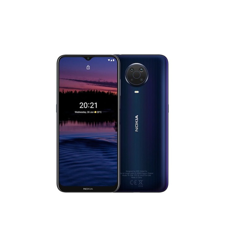 Telefon mobil Nokia G20, Dual SIM, 4GB RAM, 64GB, Blue