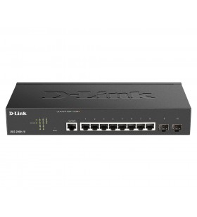 D-Link DGS-2000-10 switch-uri Gestionate L2/L3 Gigabit Ethernet (10/100/1000) 1U Negru