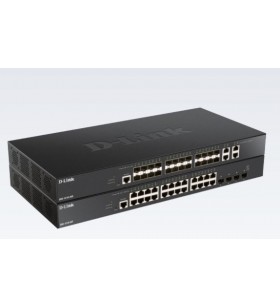 D-Link DXS-1210-28S switch-uri Gestionate 10G Ethernet (100/1000/10000) 1U Negru