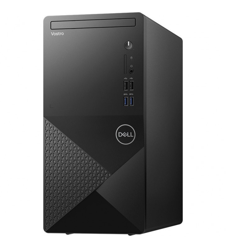 Dell Vostro 3888 MT,Intel Core i5-10400(12MB,up to 4.3 GHz),8GB(1x8)2666MHz DDR4,512GB(M.2)PCIe NVMe SSD,DVD+/-,Integrated Graphics,Wi-Fi 802.11ac(1x1)+ Bth,Dell Mouse - MS116,Dell Keyboard - KB216,Win10Pro,3Yr NBD