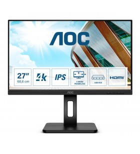AOC U27P2CA monitoare LCD 68,6 cm (27") 3840 x 2160 Pixel 4K Ultra HD LED Negru