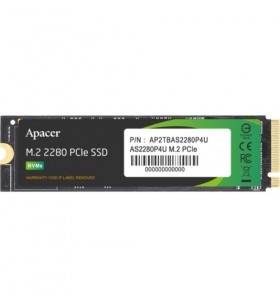 SSD Apacer AS2280P4U 256GB, PCI Express 3.0 x4, M.2