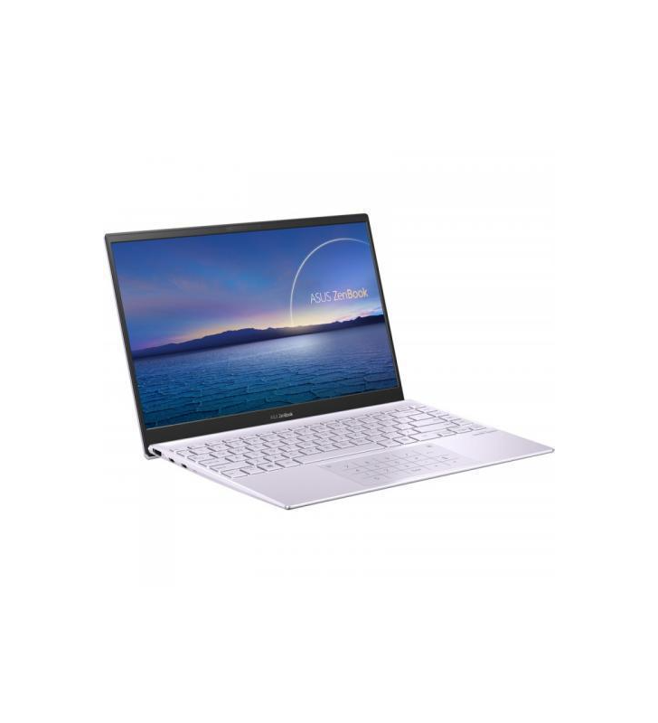Laptop ASUS ZenBook 14 UX425EA-KI469W, Intel Core i7-1165G7, 14inch, RAM 16GB, SSD 512GB, Intel Iris Xe Graphics, Windows 11, Lilac Mist