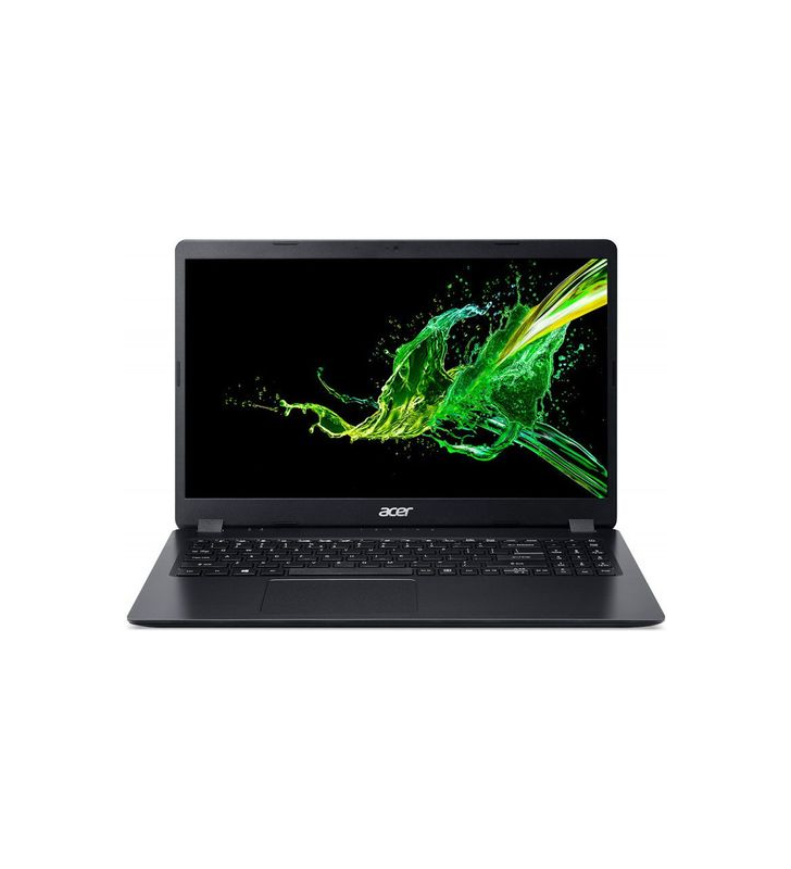Laptop Acer Aspire 3 A315-56 (Procesor Intel® Core™ i3-1005G1 (4M Cache, up to 3.40 GHz), Ice Lake, 15.6" FHD, 8GB, 512GB SSD, Intel® UHD Graphics, Windows 10, Negru)