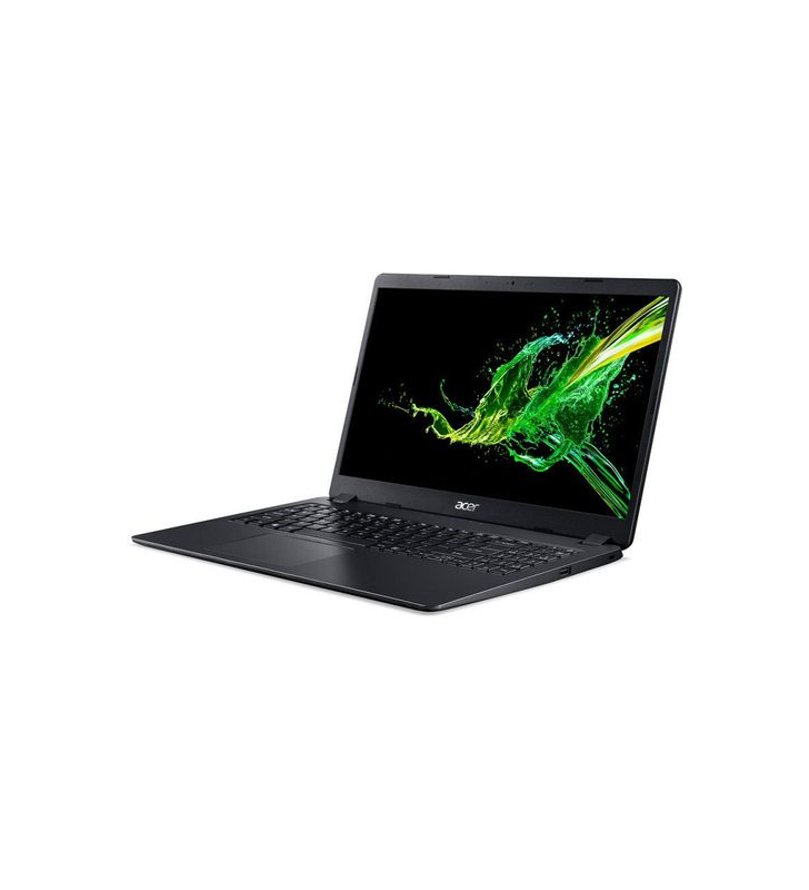Laptop Acer Aspire 3 A315-56 (Procesor Intel® Core™ i3-1005G1 (4M Cache, up to 3.40 GHz), Ice Lake, 15.6" FHD, 8GB, 512GB SSD, Intel® UHD Graphics, Windows 10, Negru)
