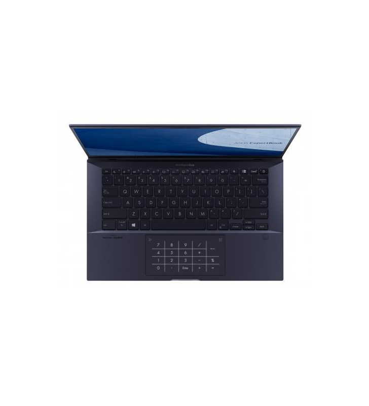 Laptop ASUS ExpertBook B9400CEA-KC0524R, Intel Core i5-1135G7, 14inch, RAM 16GB, SSD 512GB, Intel Iris Xe Graphics, Windows 10 Pro, Star Black