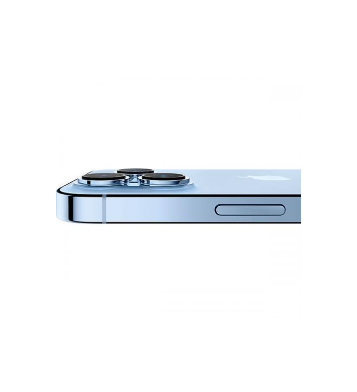 Telefon Mobil Apple iPhone 13 Pro, Dual SIM Hybrid, 128GB, 6GB RAM, 5G, Sierra Blue
