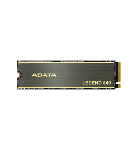 SSD ADATA, LEGEND 840,  512 GB, M.2, PCIe Gen4.0 x4, 3D TLC Nand, R/W: 5000/3400 MB/s, "ALEG-840-512GCS"