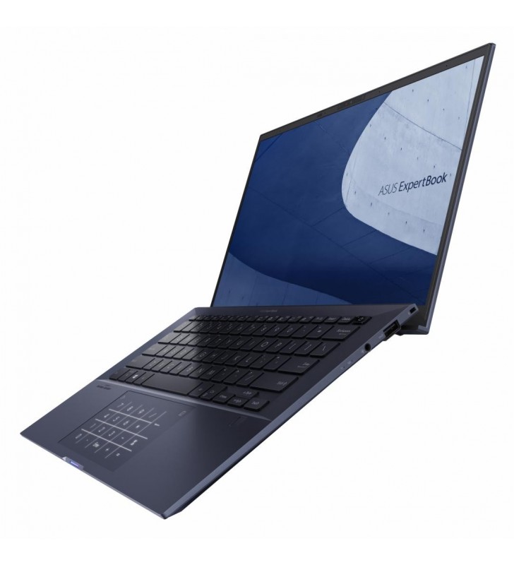 NOTEBOOK ASUS ExpertBook, 14.0 inch, i7 1165G7, 16 GB DDR4, SSD 2 x 512 GB, Intel Iris Xe Graphics, Windows 10 Pro, "B9400CEA-KC0101R" (include TV 3.00 lei)