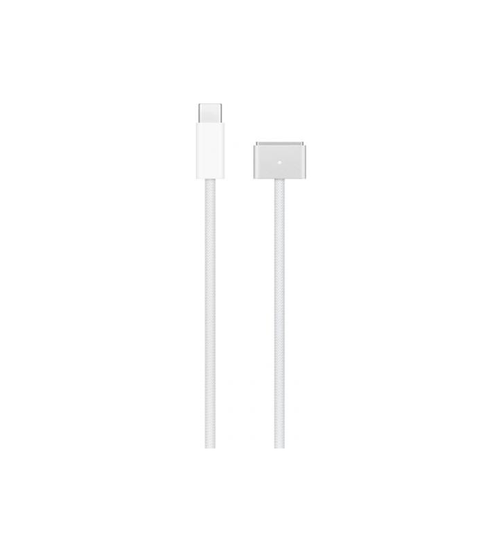 Cablu Alimentator Apple MagSafe 3 pentru Notebook, 2m, White