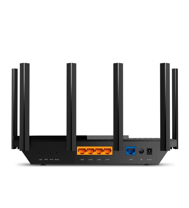 TP-LINK Archer AX72 router wireless Gigabit Ethernet Bandă dublă (2.4 GHz/ 5 GHz) Negru