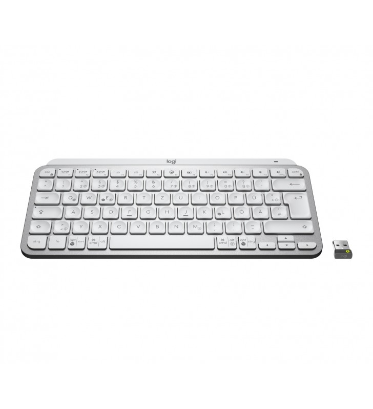 Logitech MX Keys Mini for Business tastaturi RF Wireless + Bluetooth QWERTZ Germană Aluminiu