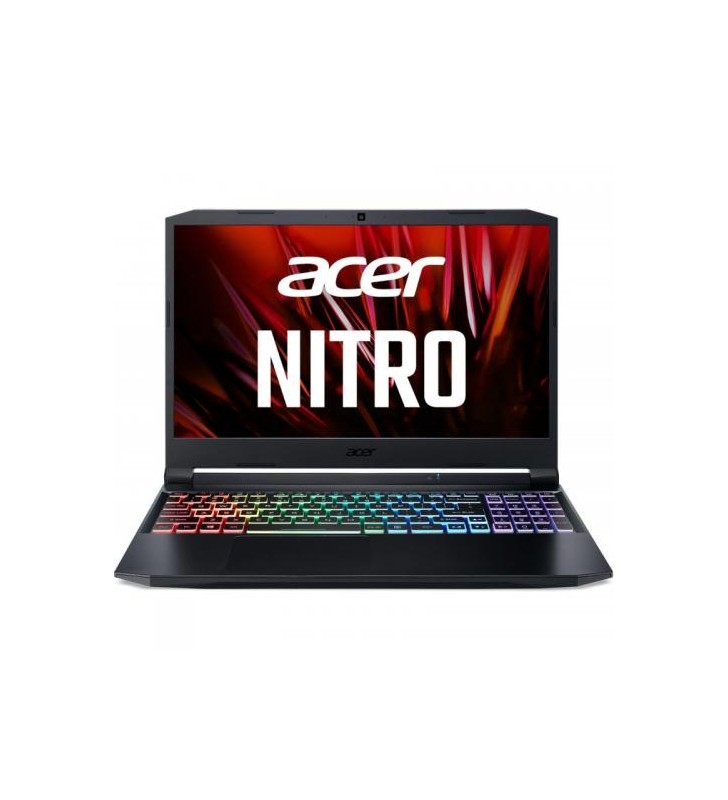 Laptop Acer Nitro 5 AN515-45, AMD Ryzen 5 5600H, 15.6inch, RAM 8GB, SSD 512GB, nVidia GeForce RTX 3060 6GB, No Os, Black