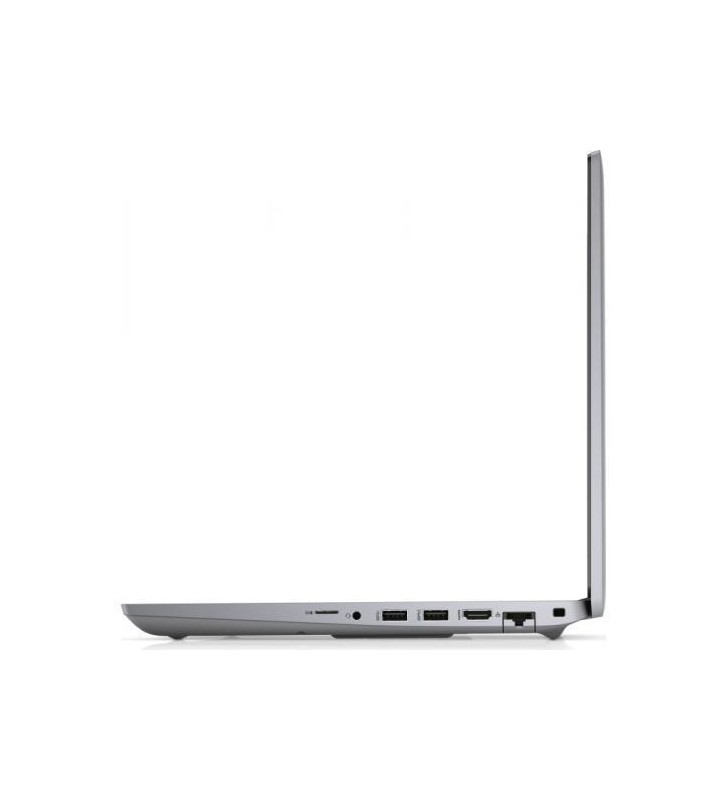 Laptop Dell Precision 3561, Intel Core i7-11850H, 15.6inch, RAM 16GB, SSD 512GB, nVidia T600 4GB, Linux, Grey