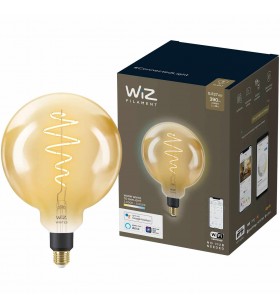 Bec LED inteligent vintage WiZ Filament Whites Philips, Wireless, G200, E27, 6.7W (25W), 220-240V, 390 lm