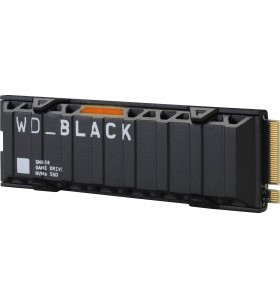 WD 2TB WD_BLACK SN850 SSD intern NVMe PCIe 4.0 pentru jocuri cu radiator