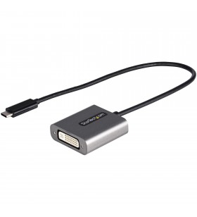 StarTech.com CDP2DVIEC adaptor grafic USB 1920 x 1200 Pixel Negru, Argint