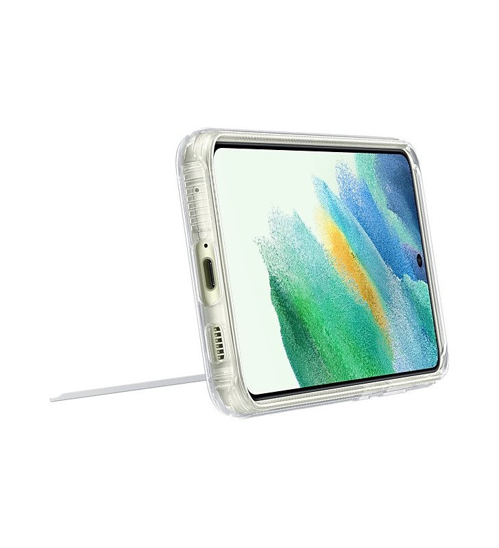 Samsung Clear Standing Rugged Cover S21 FE carcasă pentru telefon mobil 16,3 cm (6.41") Copertă Transparente