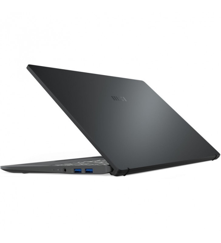 Laptop MSI 14'' Modern 14 B11MOU, FHD, Procesor Intel® Core™ i5-1155G7 (8M Cache, up to 4.50 GHz), 8GB DDR4, 512GB SSD, Intel Iris Xe, No OS, Carbon Gray