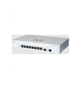 Cisco CBS220-8T-E-2G Gestionate L2 Gigabit Ethernet (10/100/1000) 1U Alb