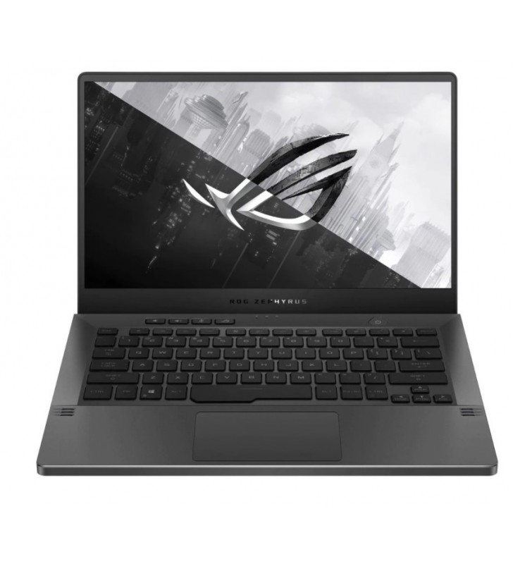 Laptop Gaming ASUS ROG Zephyrus G14 GA401QM-K2019, AMD Ryzen 7 5800HS pana la 4.3GHz, 14" WQHD, 16GB, SSD 512GB, NVIDIA GeForce RTX 3060 6GB, Free Dos, gri inchis
