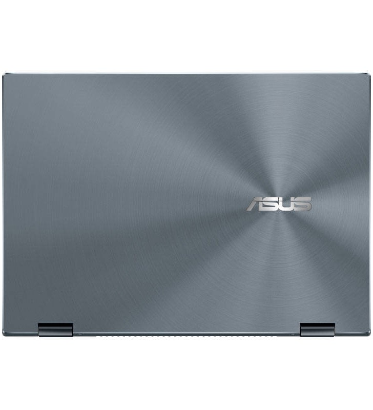 Laptop ASUS Zenbook 14 Flip OLED UP5401EA-KN012T 14 inch WQXGA+ Intel Core i7-1165G7 16GB DDR4 512GB SSD Windows 10 Home Pine Grey