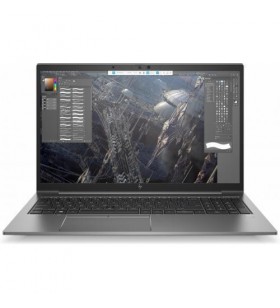 Laptop HP ZBook 15 G7, Intel Core i7-10750H, 15.6inch, RAM 32GB, SSD 1TB, nVidia Quadro T2000 4GB, Windows 10 Pro, Dark Ash