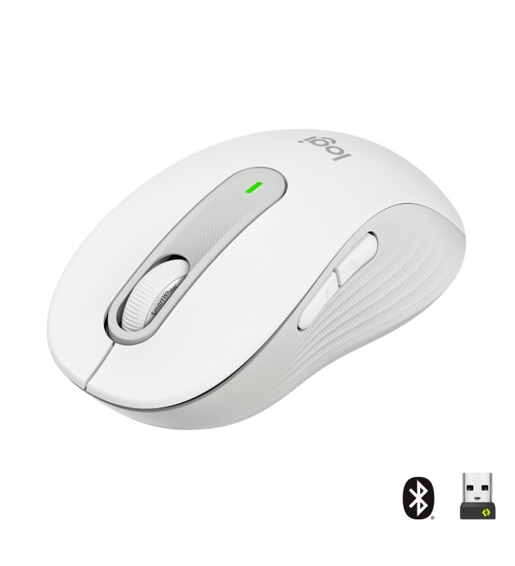 Logitech Signature M650 Wireless Mouse OFF-WH mouse-uri