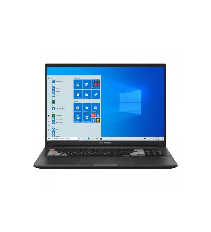 Laptop ASUS VivoBook Pro 16X OLED M7600QE-L2007X, AMD Ryzen 9 5900HX, 16inch, RAM 16GB, SSD 1TB, nVidia GeForce RTX 3050 Ti 4GB, Windows 11 Pro, Black