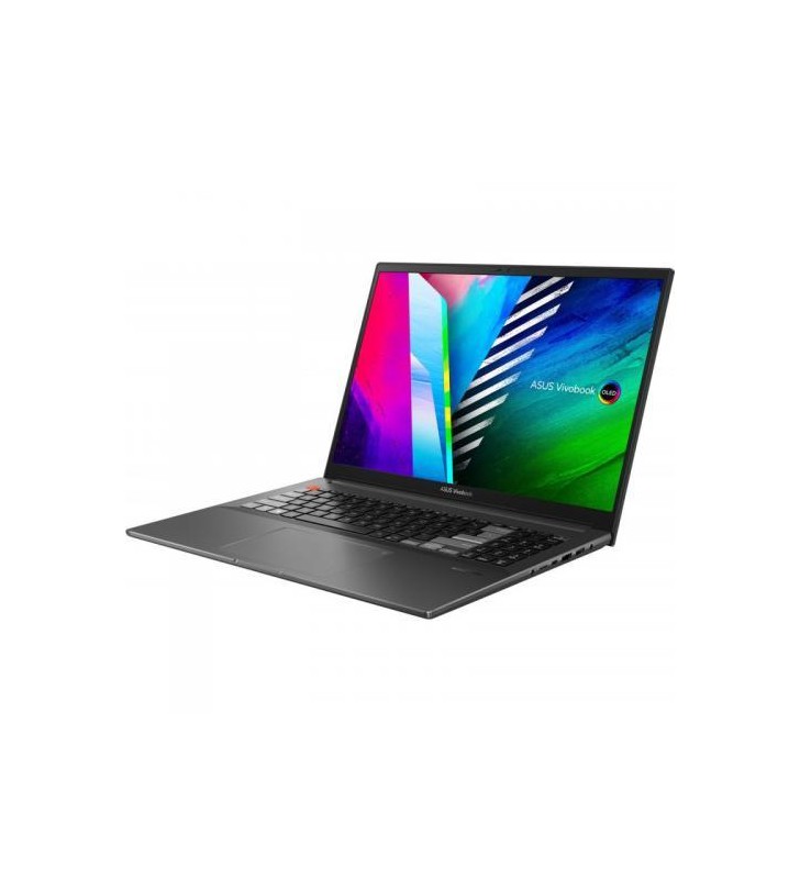 Laptop ASUS VivoBook Pro 16X OLED M7600QE-L2007X, AMD Ryzen 9 5900HX, 16inch, RAM 16GB, SSD 1TB, nVidia GeForce RTX 3050 Ti 4GB, Windows 11 Pro, Black