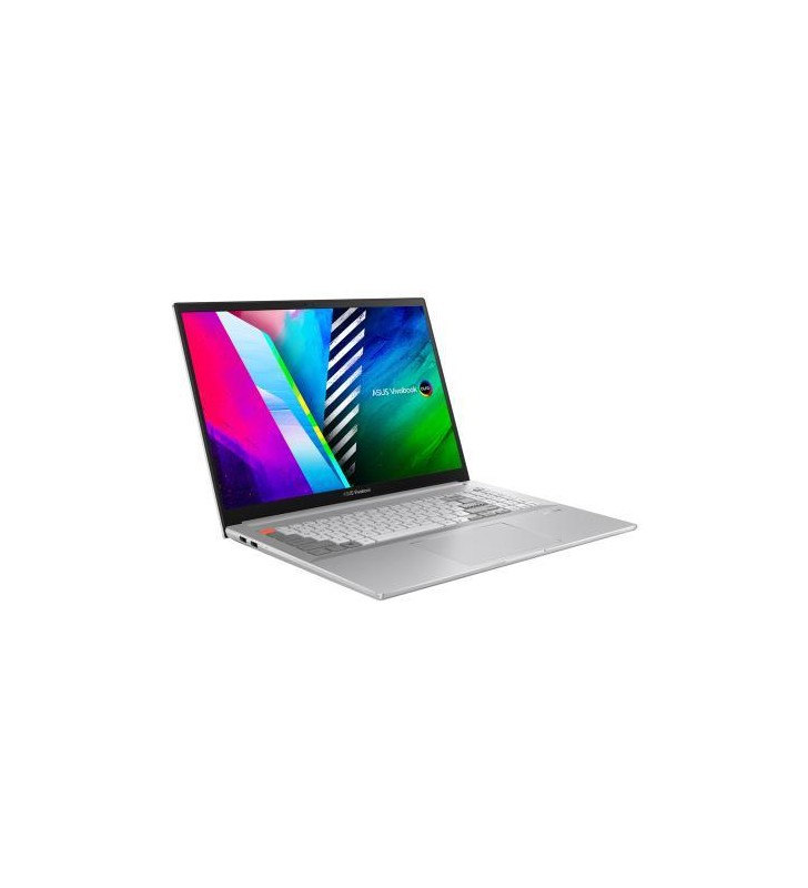 Laptop ASUS VivoBook Pro 16X OLED M7600QE-L2035R, AMD Ryzen 9 5900HX, 16inch, RAM 32GB, SSD 1TB, nVidia GeForce RTX 3050 Ti 4GB, Windows 10 Pro, Meteor White