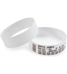 LABEL, POLYESTER, 44X19MM THERMAL TRANSFER, Z-ULTIMATE 2500T WHITE, PERMANENT ADHESIVE, 76MM CORE, RFID
