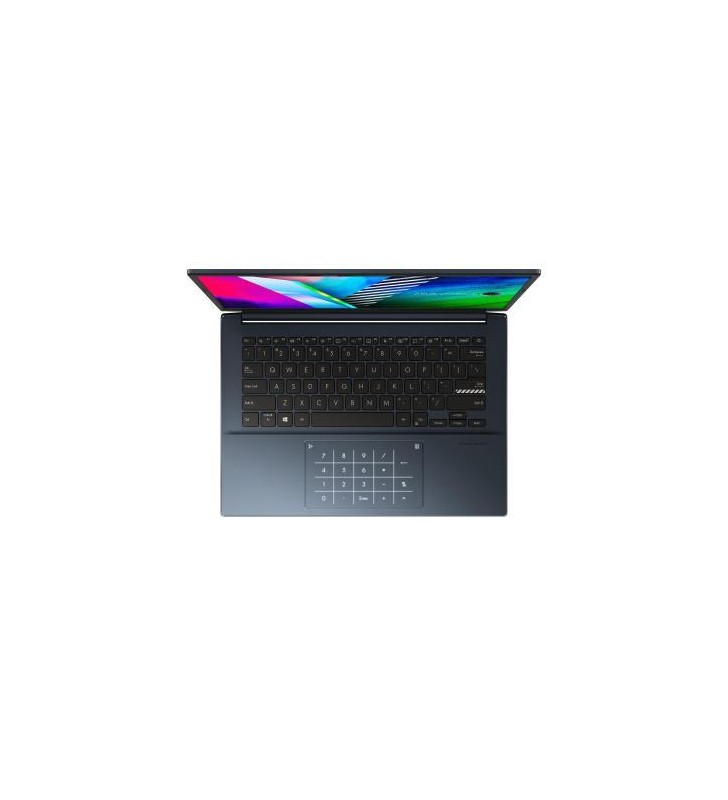 Laptop ASUS Vivobook OLED K3400PH-KM019T, Intel Core i7-11370H, 14inch, RAM 8GB, SSD 512GB, nVidia GeForce GTX 1650 4GB, Windows 10, Quiet Blue
